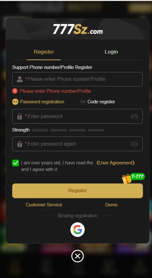 Download 777SZ Game APK 2026 Real Money earning App Pakistan
