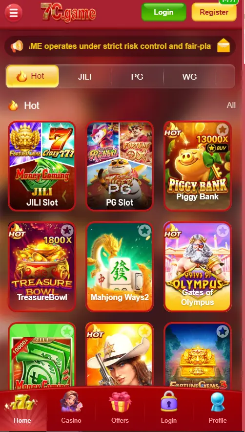 7C Game APK Download Official - Real Cash App Pakistan