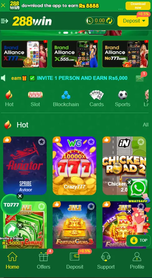 288 Win Game Download | Best Real Money App 2026 Pakistan