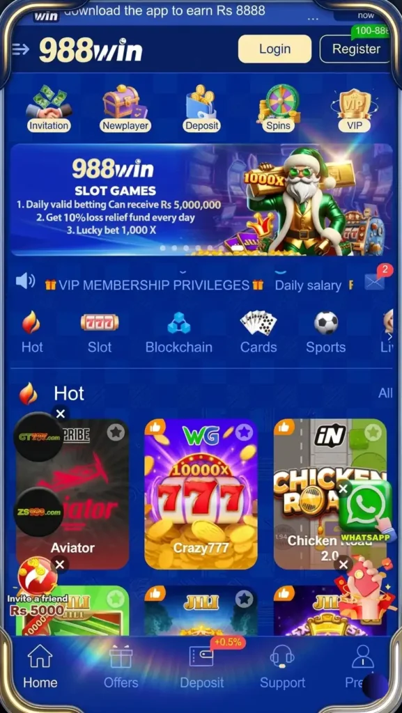 988Win Game Download APK 2026