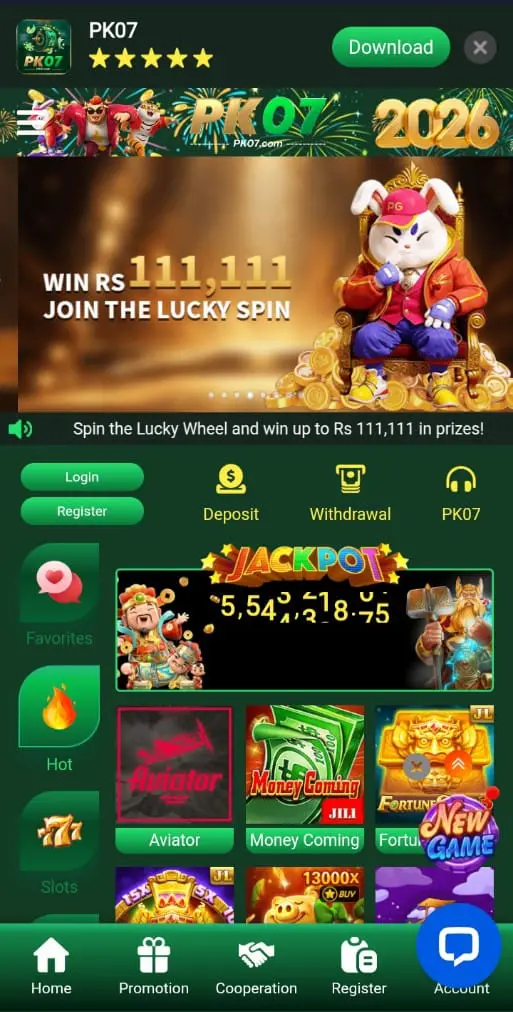 PK07 Game: Top Earning App in Pakistan | Download APK Now