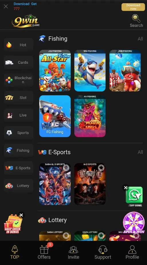 9WIN Game APK Download: Real Money Online Earning App in Pakistan