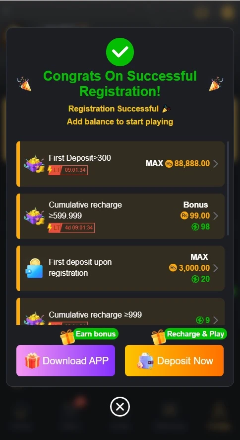 3s game registration complete