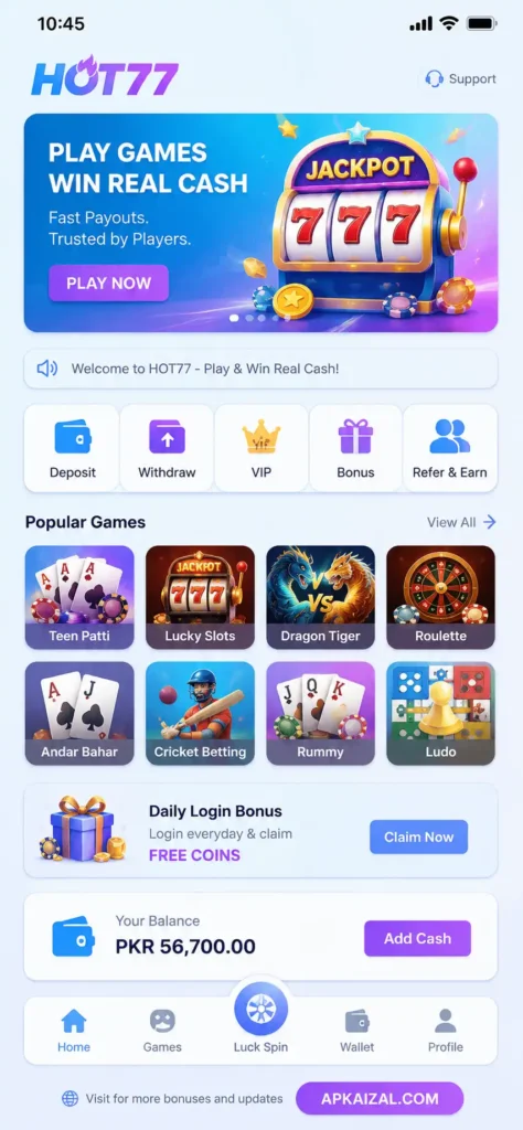 HOT77 Game Download APK