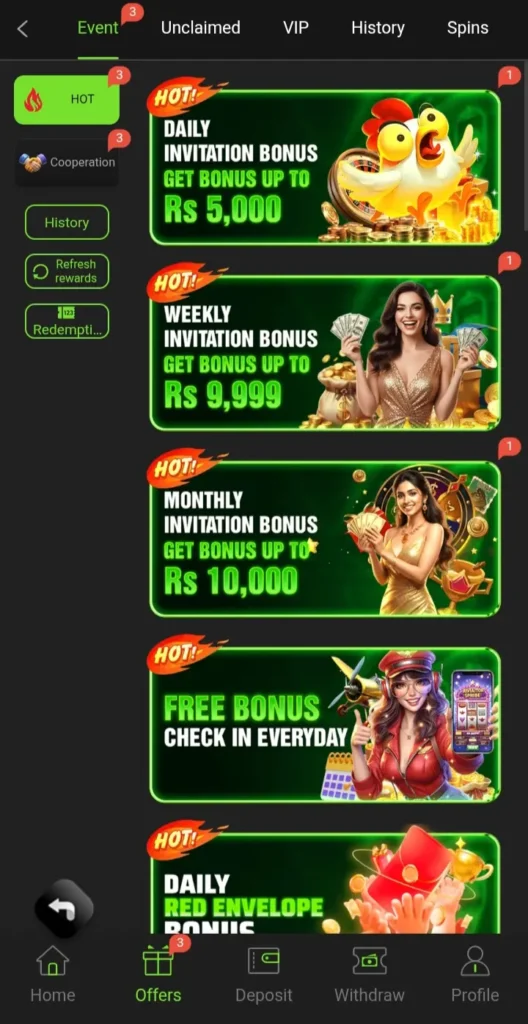 Different Bonuses Available in Bet877