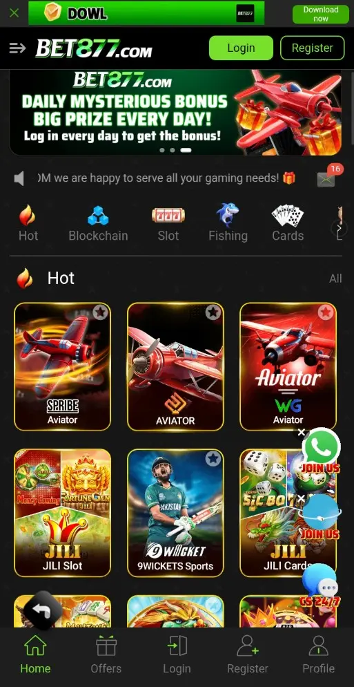 Bet877 Game Download APK 2026 – Earn Real Money via JazzCash in Pakistan