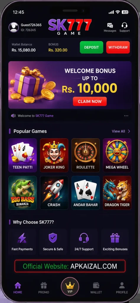 SK777 Game APK Download 2026