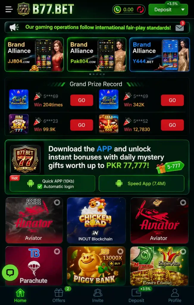 B77 Game APK Download 2026