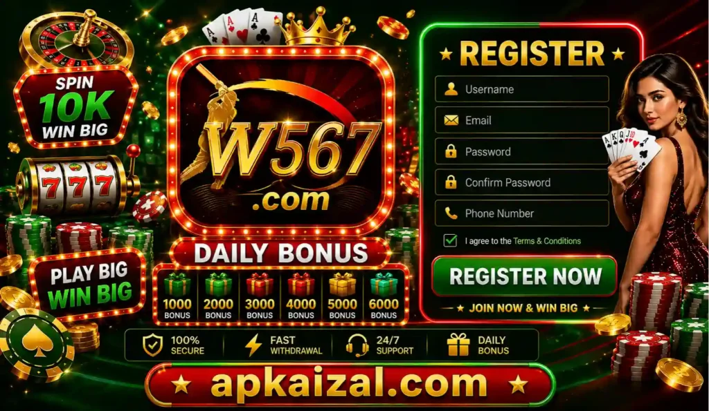 W567 Game APK Download 2026