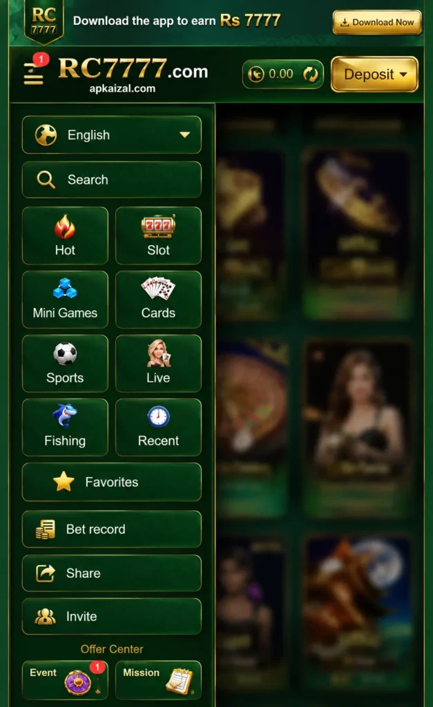 RC777 Game APK Download 2026